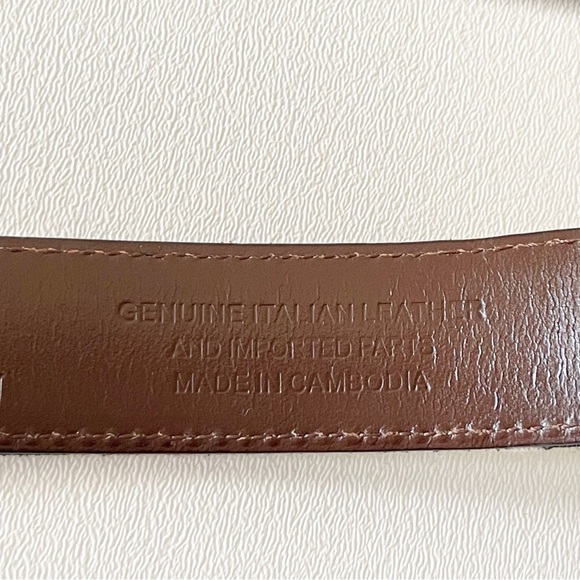 J.Crew Belt Leather Wool Stewart Plaid Preppy Casual Holiday 32 - Picture 8 of 9